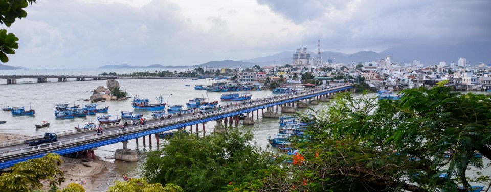 vietnam nha trang city landscape panorama