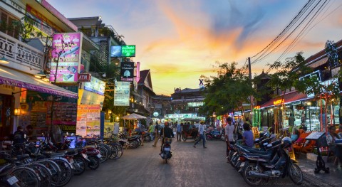 Pub Street, Siem Reap, Cambodia